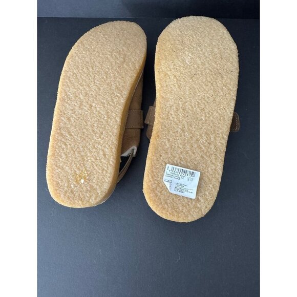 Clarks Originals Trek Mule Sling Caramel Shearling Insole Gold EU 41.5 US 10 - Picture 7 of 7